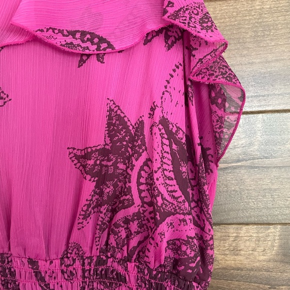 Express Pink Maxi Dress Size M - Picture 3 of 4